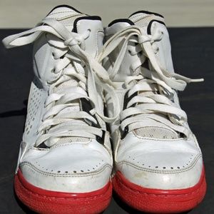 Air Jordan Flight Youth Girls White Pink 630611-10